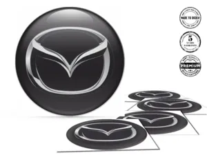 Mazda Nabenaufkleber Stil Individuelle Dome-Labels